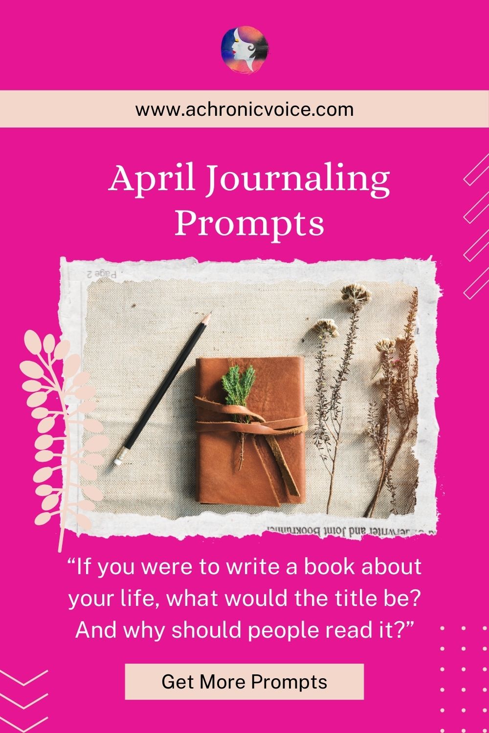 April Journaling Prompts (Theme: Imagination, Creativity and Hope)