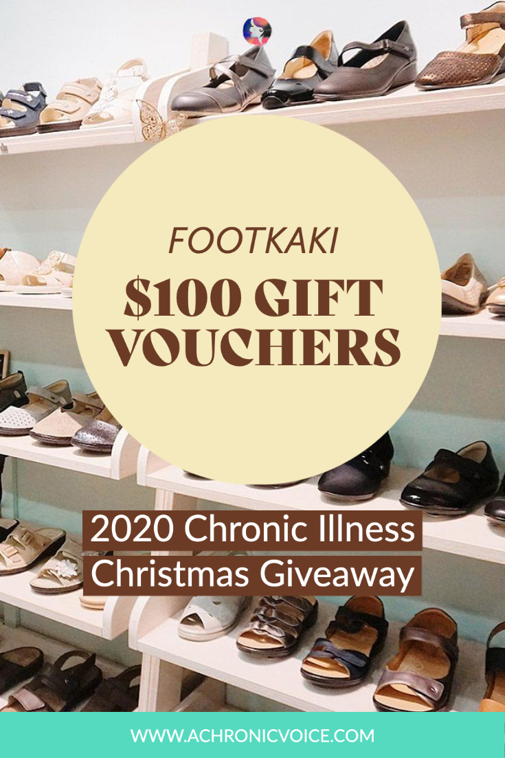 FootKaki, Singapore vouchers and discounts for readers of A Chronic Voice in the 2020 Christmas Giveaway.