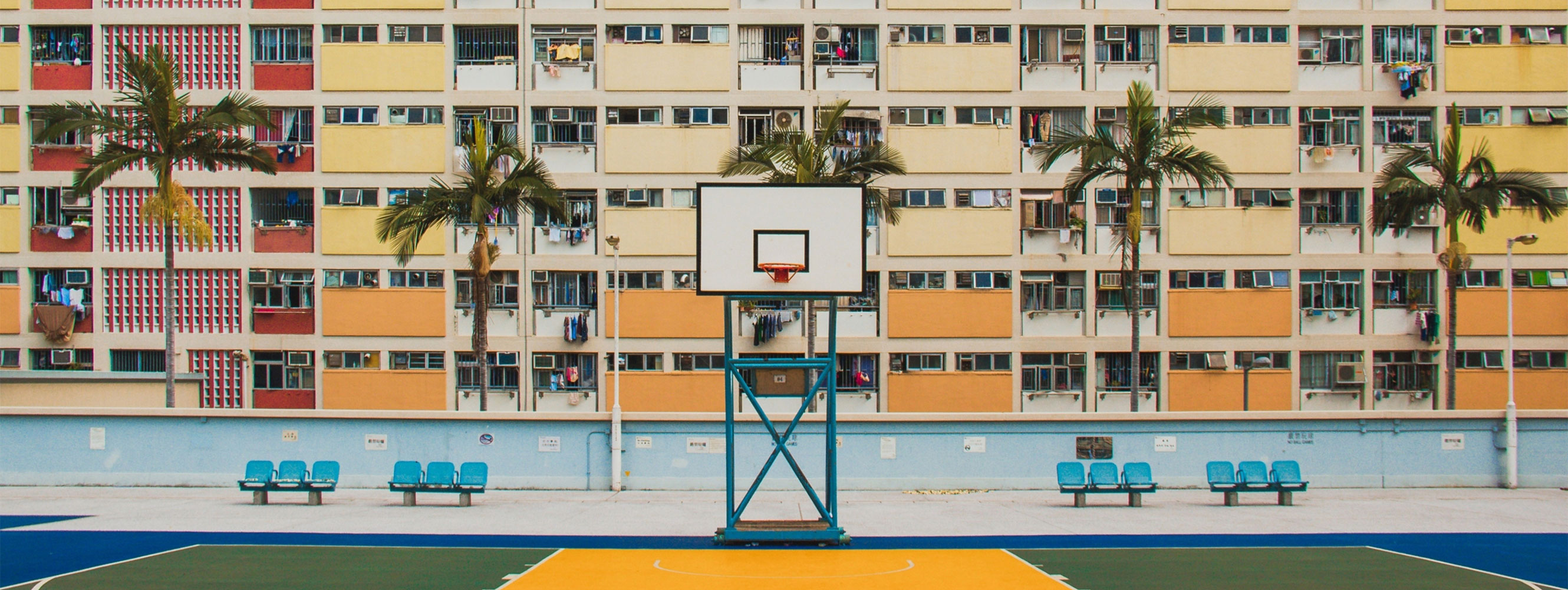 Apartment blocks in Hong Kong