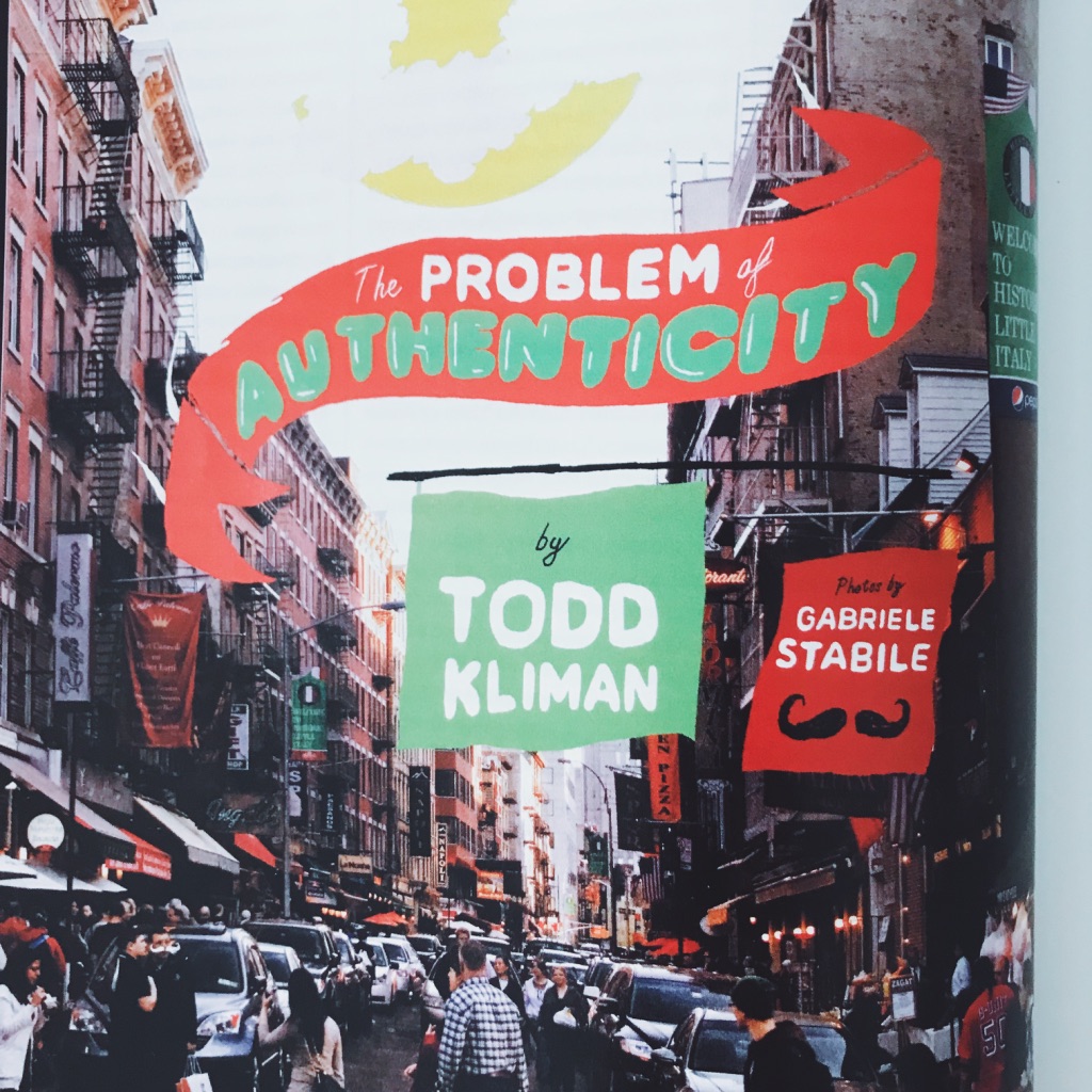 The problem with authenticity, an essay