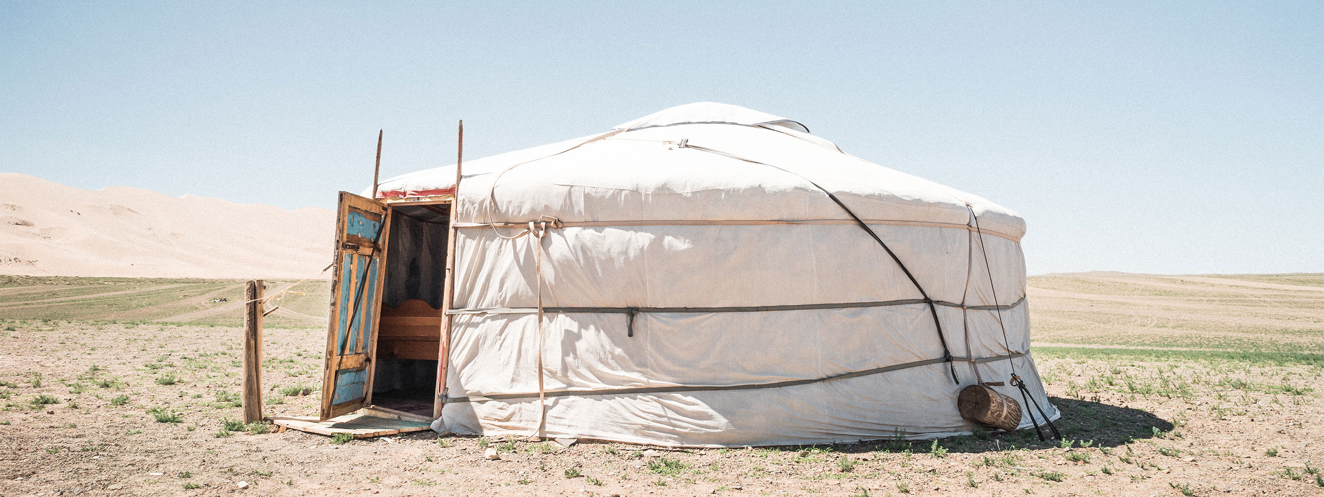 Mongolian yurts