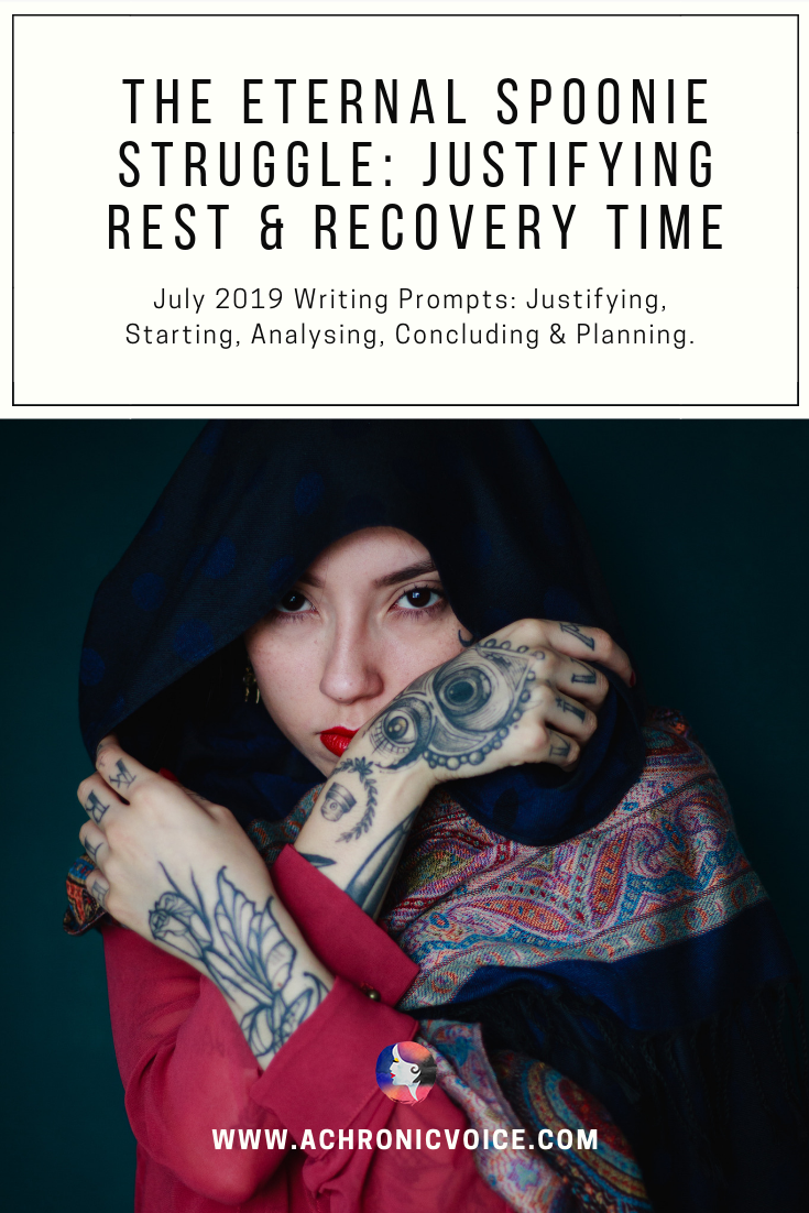 The Eternal Spoonie Struggle: Justifying Rest and Recovery Time