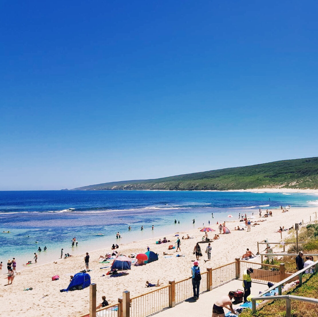 A gorgeous day at Yallingup Beach, Australia