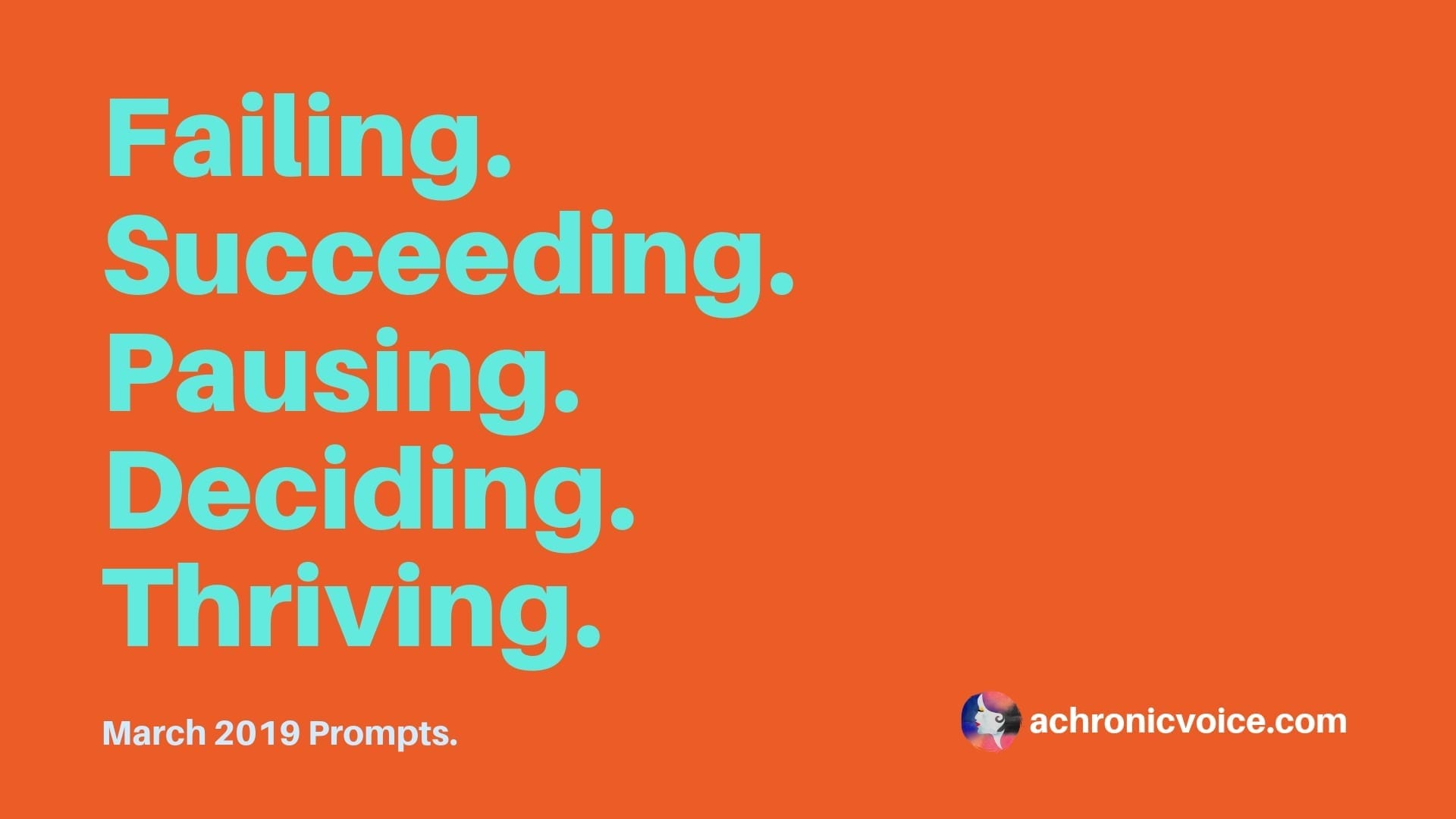 March 2019: Epic Fail and Redefining Success