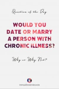 dating with chronic illness