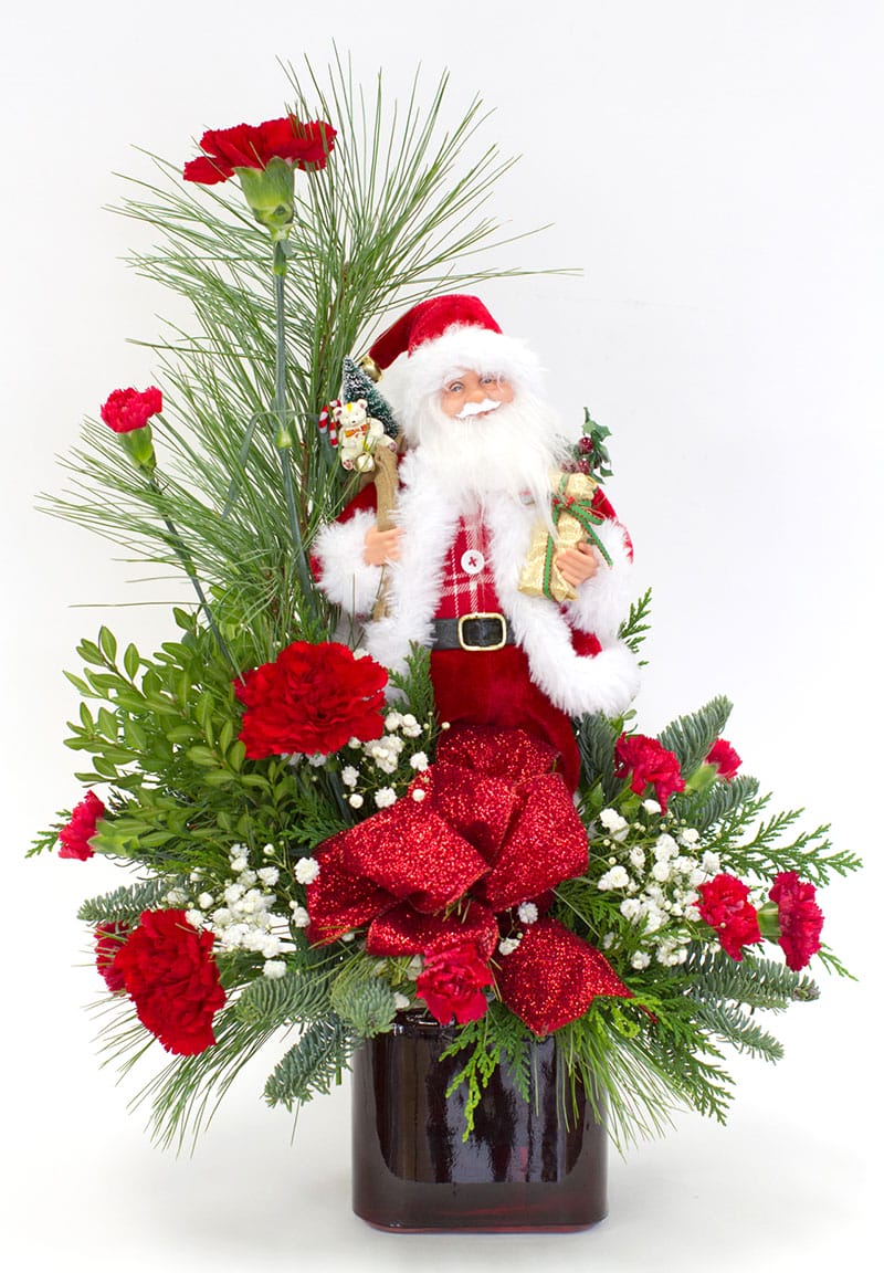 online christmas flower arrangements